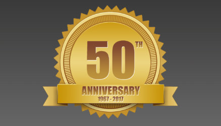 Celebrating 50 years of manufacturing in 2017