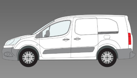 Peugeot Partner 2008-2015 Two Doors (wb)L2 (h)STD